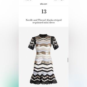 Needle and Thread Alaska Sequin Mini